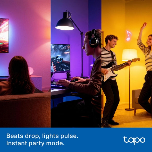 TP-Link Tapo L550E Smart Light Bulb, Multicolor