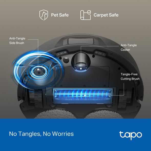 TP-Link Tapo RV50 Omni Robot Vacuum & Mop + All-in-One Omni Dock
