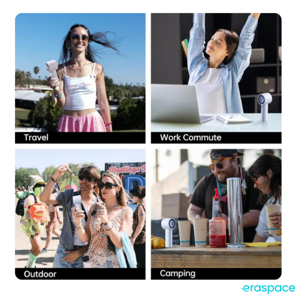 Eraspace JisuLife Handheld Fan Life10 (4000mAh) product image at Eraspace Singapore