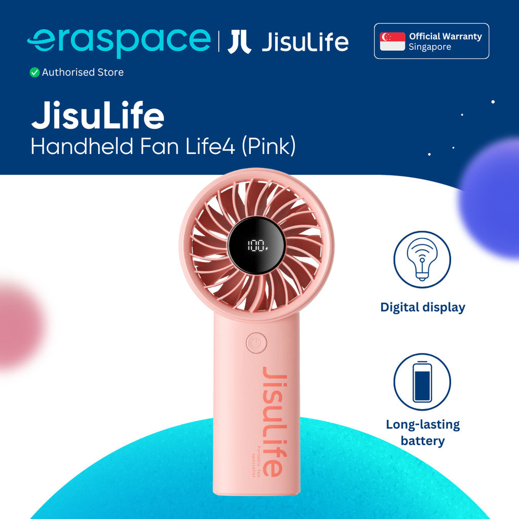 Eraspace JisuLife Handheld Fan Life4 product image at Eraspace Singapore