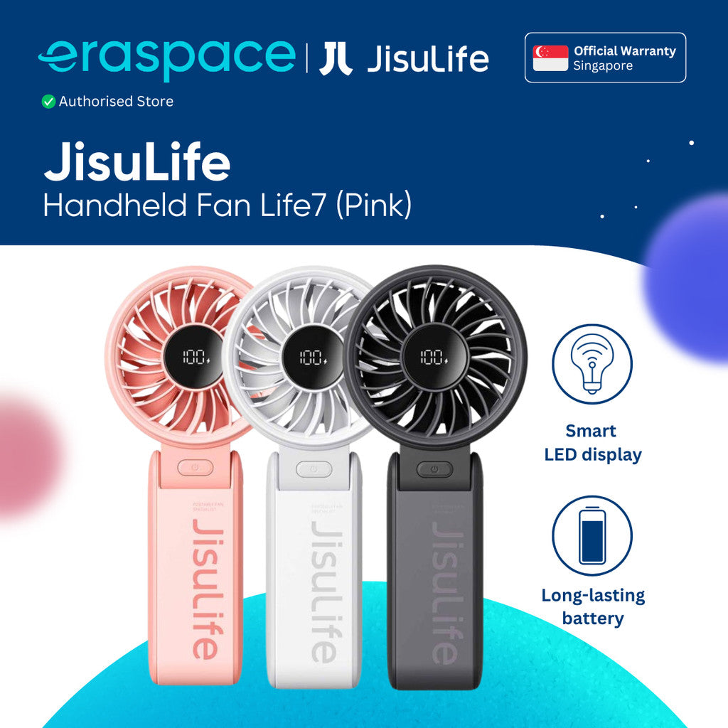 Eraspace JisuLife Handheld Fan Life7 product image at Eraspace Singapore