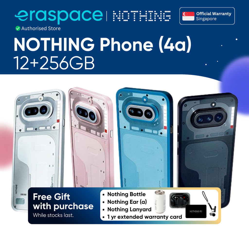 Eraspace Nothing Phone (4a) 5G | 12GB RAM + 256GB ROM | AMOLED Display | Dual Camera product image at Eraspace Singapore