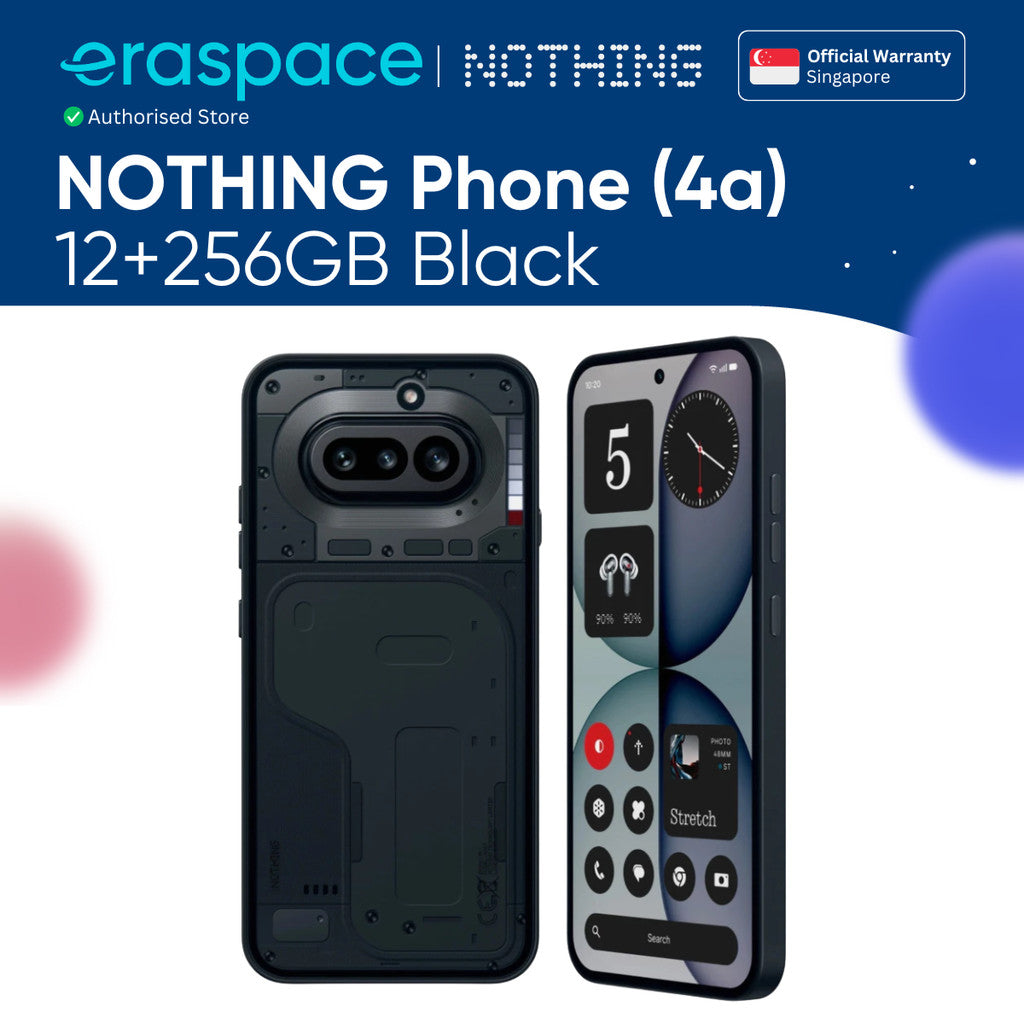 Eraspace Nothing Phone (4a) 5G | 12GB RAM + 256GB ROM | AMOLED Display | Dual Camera product image at Eraspace Singapore