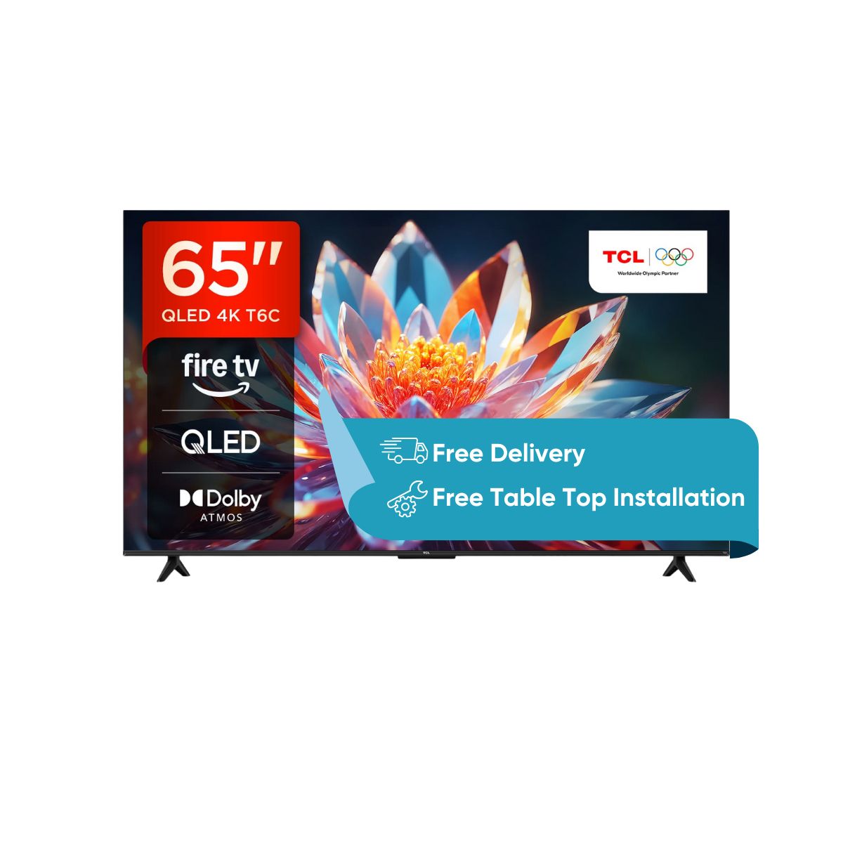 Eraspace TCL T6C QLED 4K TV product image at Eraspace Singapore