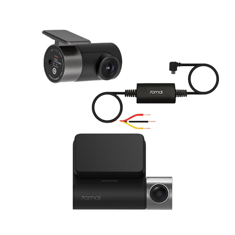 70mai Dash Cam A500S with Rear Cam + Parking Surveillance Cable - Eraspace