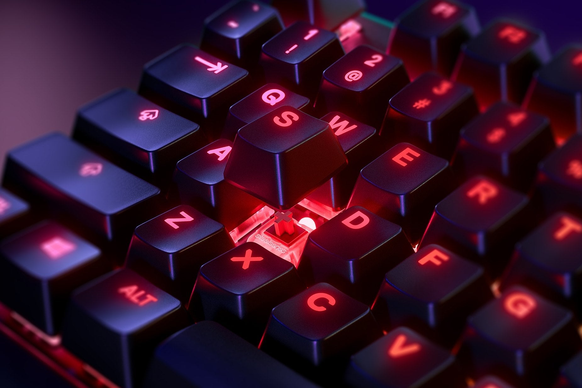 SteelSeries Apex 7 US Gaming Keyboard - Red Switch - Eraspace